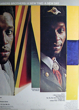 The Chambers Brothers : A New Time - A New Day (LP, Album, Pit)