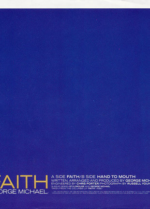 George Michael : Faith (7", Single, Styrene, Car)