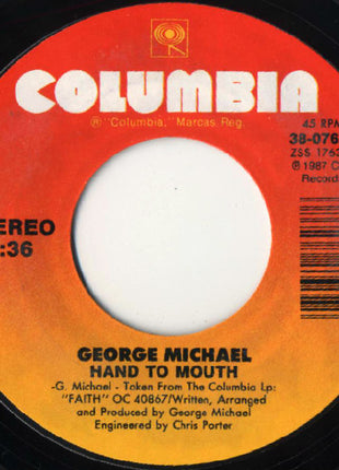 George Michael : Faith (7", Single, Styrene, Car)