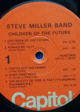 Steve Miller Band : Children Of The Future (LP, Album, RE, Gat)