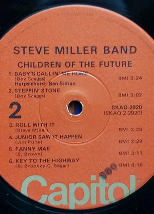 Steve Miller Band : Children Of The Future (LP, Album, RE, Gat)
