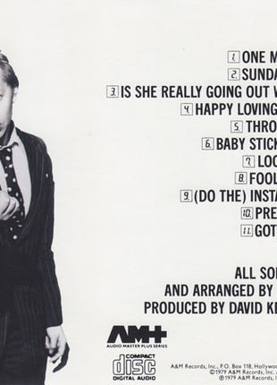 Joe Jackson : Look Sharp! (CD, Album, Club, RE)
