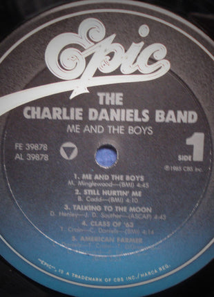 The Charlie Daniels Band : Me And The Boys (LP, Album, Pit)