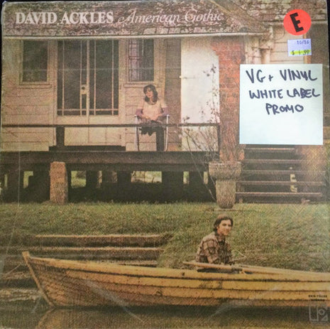 David Ackles : American Gothic (LP, Album, Promo, Pit)