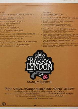 Various : Music From The Soundtrack Of Barry Lyndon (LP, Album, Jac)