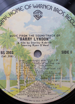 Various : Music From The Soundtrack Of Barry Lyndon (LP, Album, Jac)