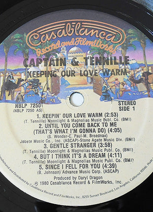 Captain And Tennille : Keeping Our Love Warm (LP, Album, 53)