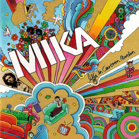 MIKA (8) : Life In Cartoon Motion (CD, Album)