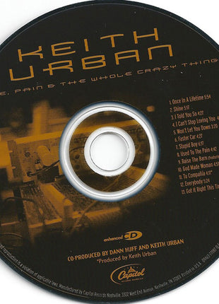 Keith Urban : Love, Pain & The Whole Crazy Thing (CD, Album, Enh)