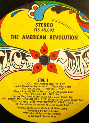 The American Revolution : The American Revolution (LP, Album, Wad)