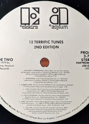 Various : 12 Terrific Tunes: 2nd Edition (LP, Comp, Promo)