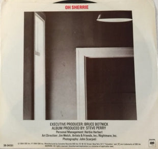 Steve Perry : Oh Sherrie (7", Single, Styrene, Pit)