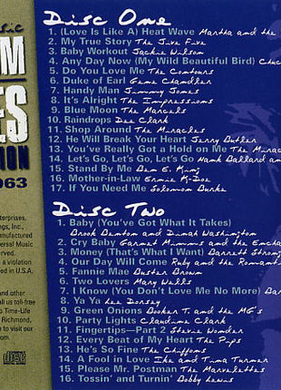 Various : The Classic Rhythm + Blues Collection  1960-1963 (2xCD, Comp)
