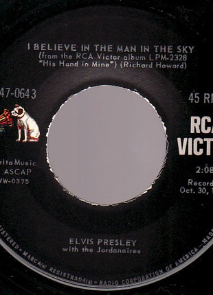 Elvis Presley : Crying In The Chapel (7", Single, Roc)