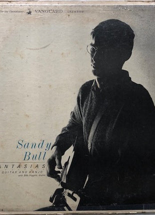 Sandy Bull  With Billy Higgins : Fantasias For Guitar And Banjo (LP, Album, Mono, RP, Gol)