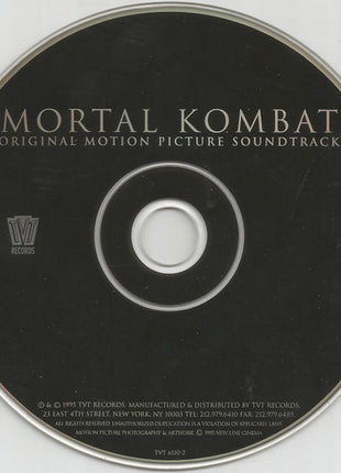 Various : Mortal Kombat (Original Motion Picture Soundtrack) (CD, Comp, Exp)