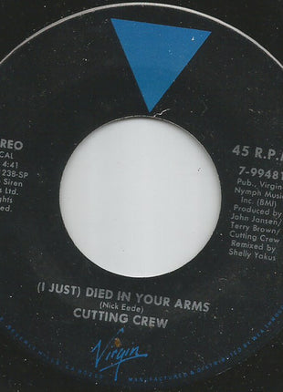 Cutting Crew : (I Just) Died In Your Arms (7", Single, Spe)