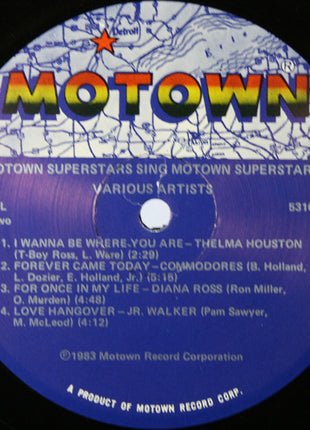 Various : Motown Superstars Sing Motown Superstars (LP, Comp)