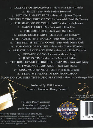 Tony Bennett : Duets (An American Classic) (CD, Album)