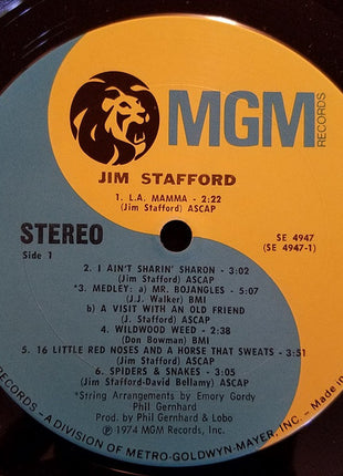 Jim Stafford : Jim Stafford (LP, Album, Ter)