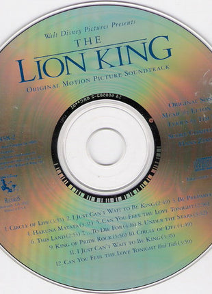 Elton John, Tim Rice, Hans Zimmer : The Lion King (Original Motion Picture Soundtrack) (CD, Album)