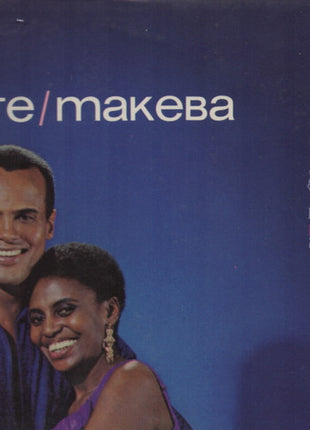 Harry Belafonte / Miriam Makeba : An Evening With Belafonte/Makeba (LP, Album, San)