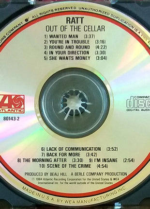 Ratt : Out Of The Cellar (CD, Album, RE)