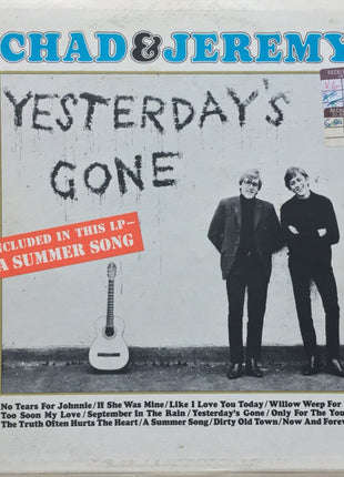 Chad & Jeremy : Yesterday's Gone (LP, Album, Mono, Pit)