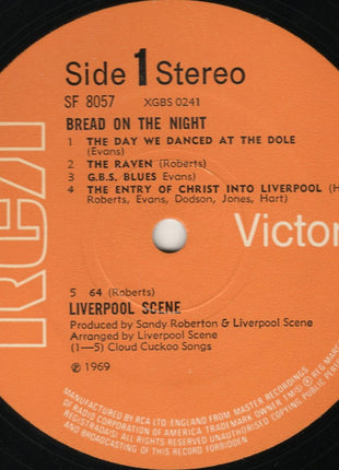 Liverpool Scene : Bread On The Night (LP)