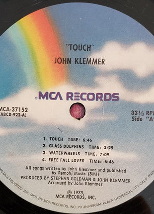 John Klemmer : Touch (LP, Album, RE, Pic)