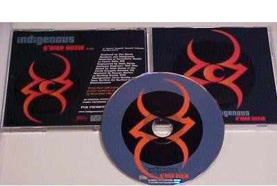 Indigenous (2) : C'Mon Suzie (CD, Single, Promo)