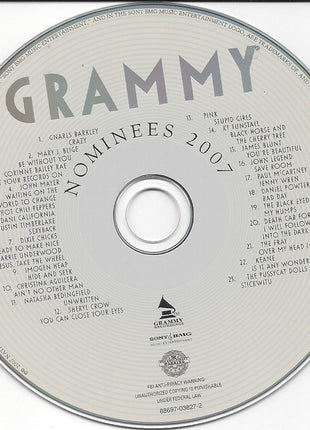 Various : 2007 Grammy Nominees (CD, Comp)