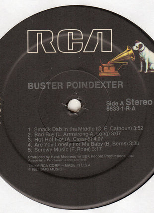 Buster Poindexter : Buster Poindexter (LP, Album, Hau)