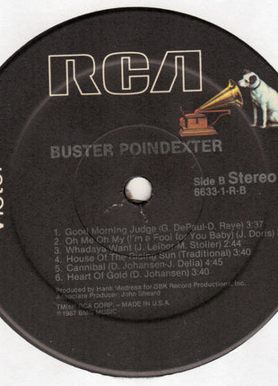 Buster Poindexter : Buster Poindexter (LP, Album, Hau)