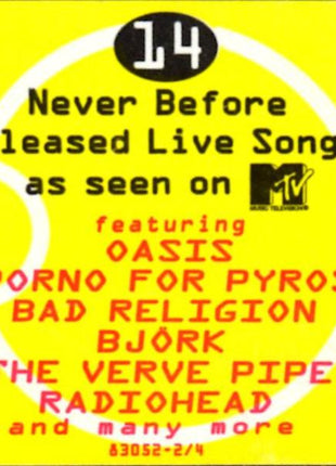 Various : MTV 120 Minutes Live (CD, Album)