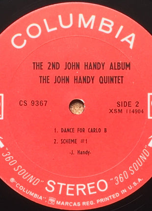 John Handy Quintet : The 2nd John Handy Album (LP, Album, San)