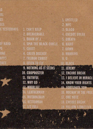 Pearl Jam : Mansfield, MA - July 11th 2003 (3xCD, Album, Tour, Com)