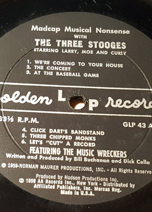 The Three Stooges : Madcap Musical Nonsense (LP)