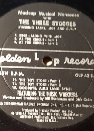 The Three Stooges : Madcap Musical Nonsense (LP)