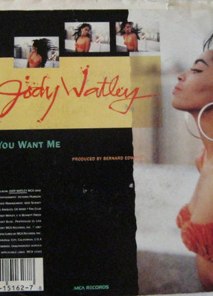 Jody Watley : Don't You Want Me (7")