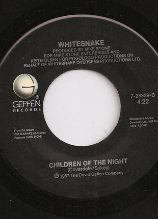 Whitesnake : Here I Go Again (7", Spe)