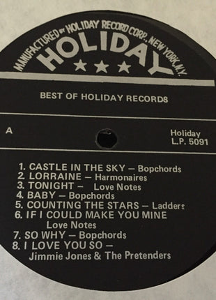 Various : The Best Of Holiday Records (LP, Comp)