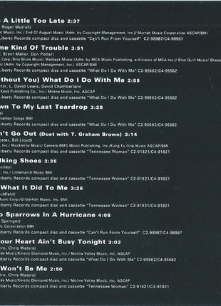 Tanya Tucker : Greatest Hits 1990-1992 (CD, Album, Comp, Club)