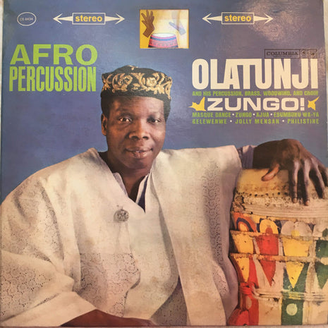 Olatunji And His Percussion, Brass, Woodwind, And Choir* : Zungo! (LP)
