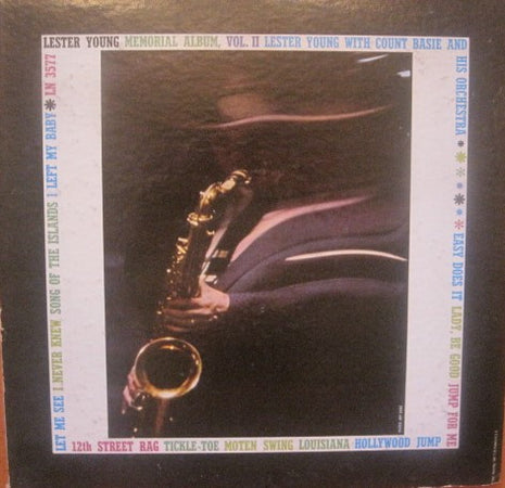 Lester Young With Count Basie And His Orchestra* : Lester Young Memorial Album Volume 2 (LP, Comp, Mono)