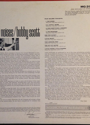 Bobby Scott : Joyful Noises (LP, Mono, Promo)