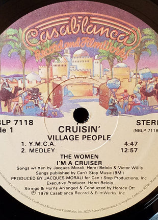Village People : Cruisin' (LP, Album, Sou)