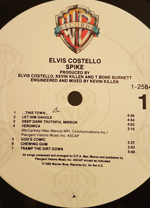 Elvis Costello : Spike (LP, Album, All)