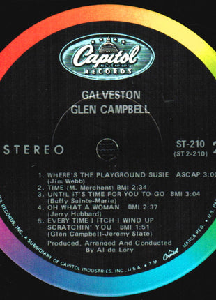 Glen Campbell : Galveston (LP, Album, Scr)