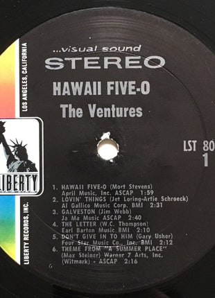 The Ventures : Hawaii Five-O (LP, Album, Pit)